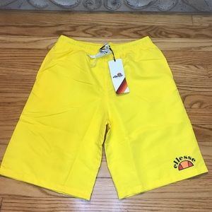 Ellesse Ohlo 9 Inseam Shorts Men's Rare Yellow